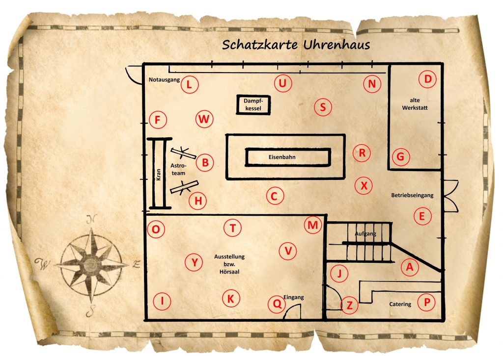 Schatzkarte Maschinenmuseum